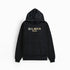 Balmain Basic Black Hoodie